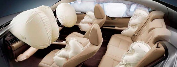 Как работают подушки  безопасности в машине?