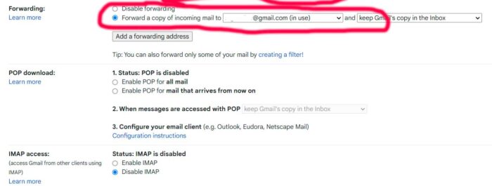 Как перенаправить всю почту с одного ящика на другой? Редирект Gmail.