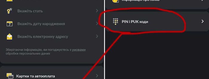 Як дізнатися Pin, Pin2, PUK, PUK2 – Лайфселл. Де знайти?