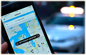 В ногу со временем. Мобильное приложение вызова такси Убер